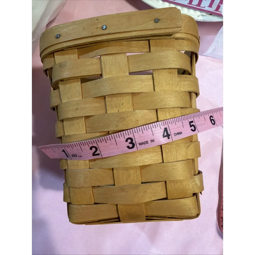 Longaberger Vintage/Retro Handmade 2000 Signed‎ Basket